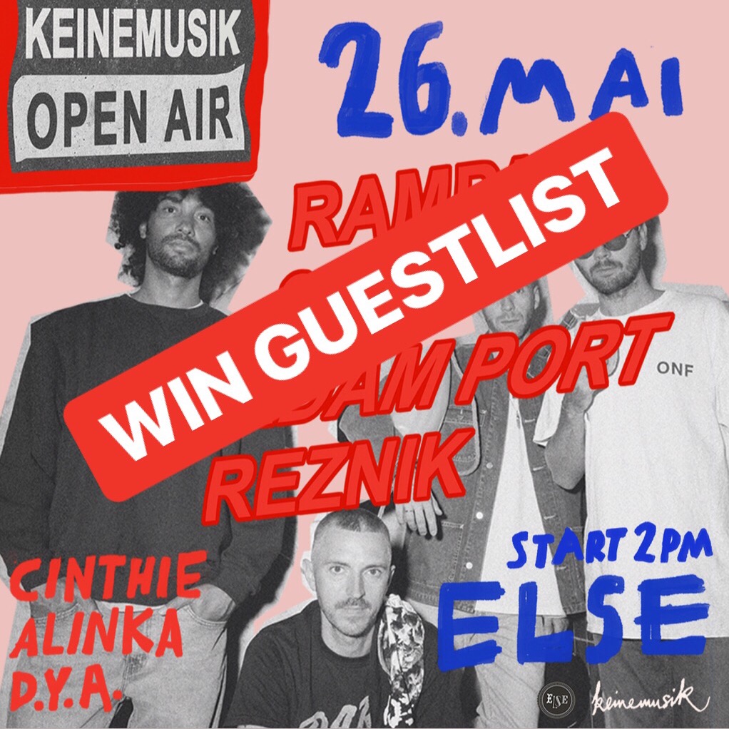Win Guestlist for our Open Air at ELSE May 26th